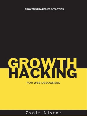 cover image of Growth Hacking for Web Designers
